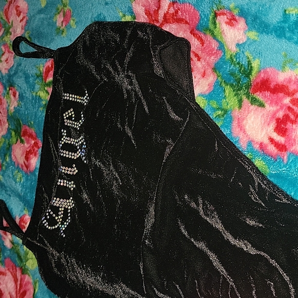 Velvet Rhinstone ANGEL Bodysuit NWT - Picture 2 of 9